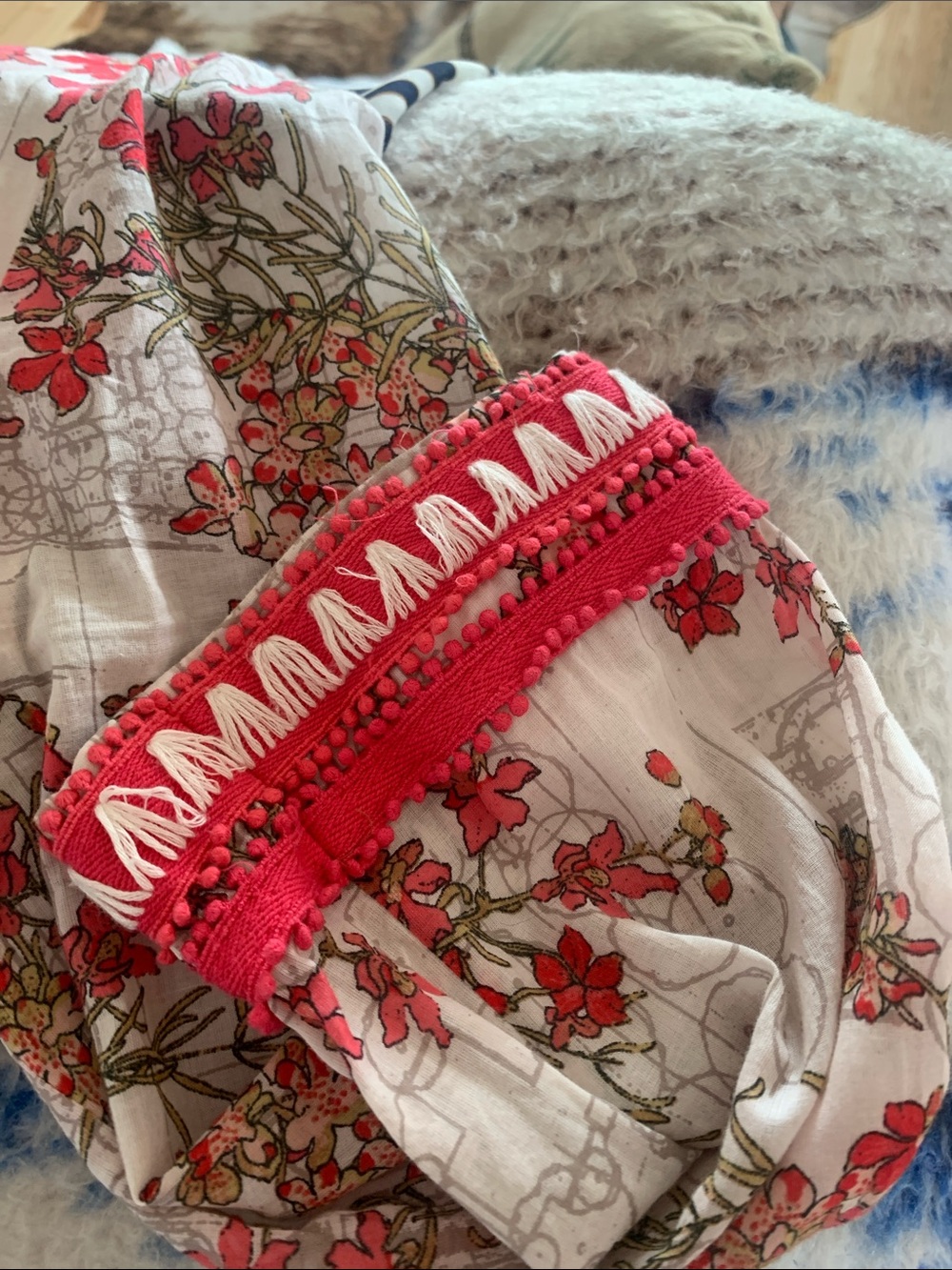Tory Burch print Embroidered floral tunic  dress - Picture 12 of 13
